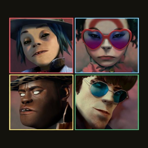 cover album art of Gorillaz's Humanz